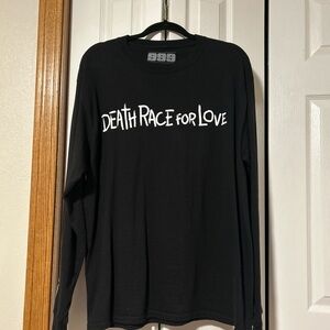 Juice Wrld Death Race for Love Black Long Sleeve Shirt